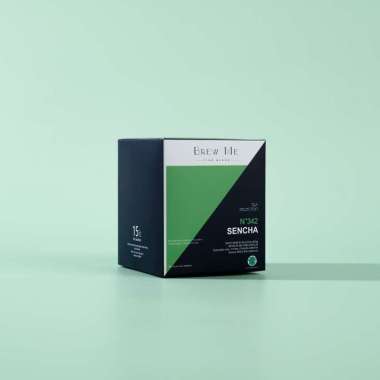 Brew Me Sencha Tea Bag Box