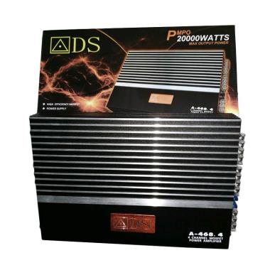 ADS A-468.4 4 Channel Mosfet Power Amplifier Audio Mobil