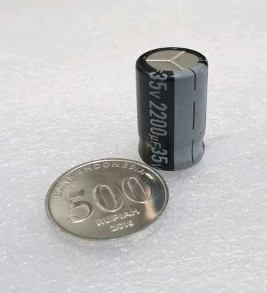 Elco Capacitor 2200uf 35v Jamicon