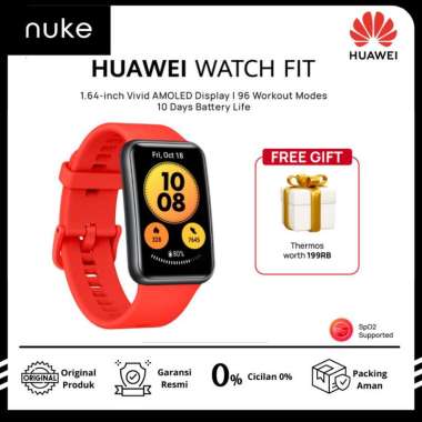 HUAWEI Watch Fit Smart Watch Active Red