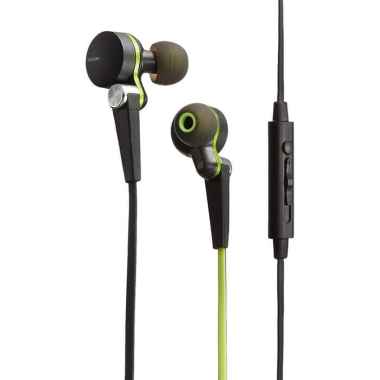 Elecom Stereo Headset Grand Bass System dia.13.6mm Driver GREEN