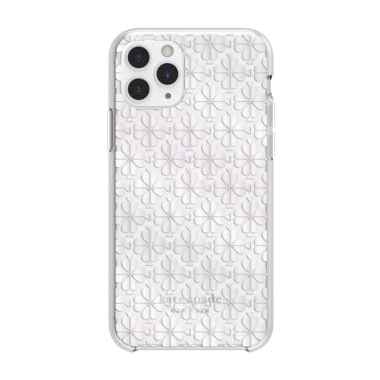 Kate Spade Protective Hardshell iPhone 11 Pro Spade Flower Pearl Foil - Apple iPhone 11 Pro White