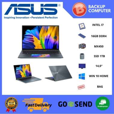 ASUS NB UX5400EG-OLED714SP/i7-1165G7/MX450/16G/1T/OLED Touch