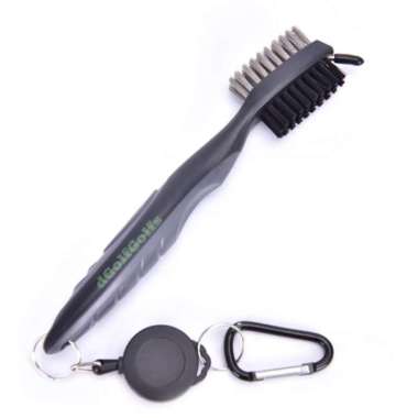 dGolfGolfs Sikat Stick Golf Club Brush Grey