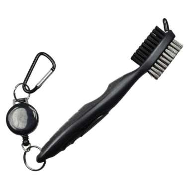 dGolfGolfs Sikat Stick Golf Club Brush Black