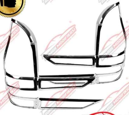 Garnish Stop Lamp - Garnish Lampu Stop - Toyota Avanza 2019-On - Chrom