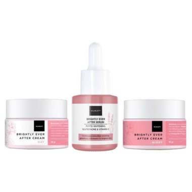 Paket 3in1 Scarlett Whitening Brightly Ever Ater Facial Care Mencerahkan Wajah dengan Vit C