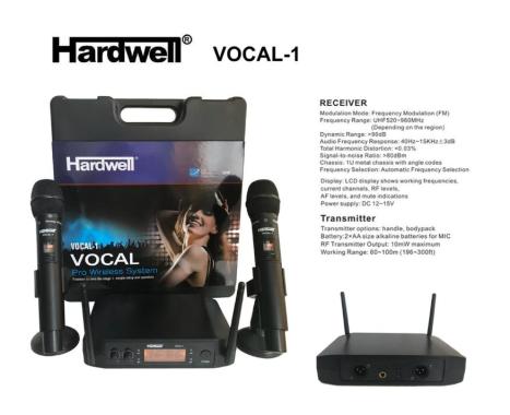 Microphone Hardwell Vocal -1 Handle2 hitam