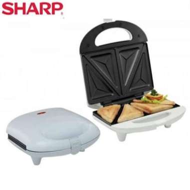 SHARP TOASTER PEMANGGANG ROTI SANDWICH JEPIT KZS-70L(W)