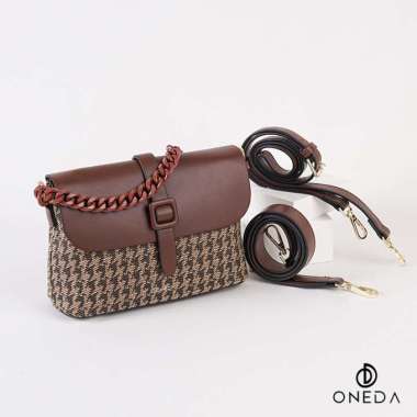 Oneda Tas Bahu Selempang Wanita #S3232 Coffee