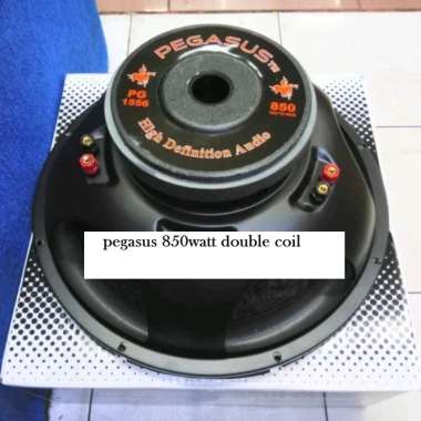 speaker Subwoofer pegasus 15 inch 850 watt double coil