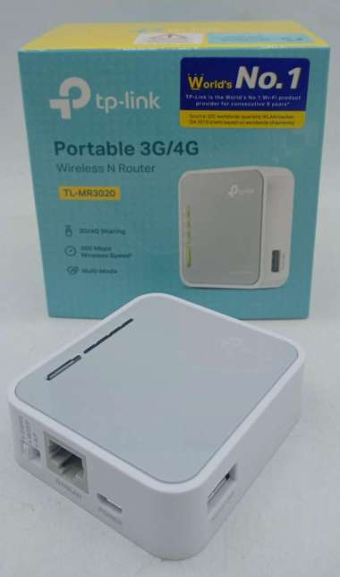 TP-LINK TL-MR3020 PORTABLE 3G/4G - TPLINK WIFI WIRELESSN ROUTER