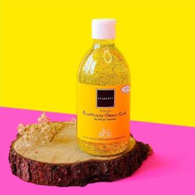 Scarlett Whitening Shower Scrub Scarlett Brightening Shower Scrub Lulur Scarlett Scarlett Pomegrante