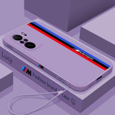Case Xiaomi Mi 11T Pro / Mi 11T Silikon Color Lucky Case Premium Ungu