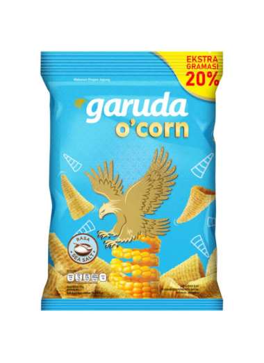 Garuda Crunchy O' Corn Rasa Sea Salt 96 Gram