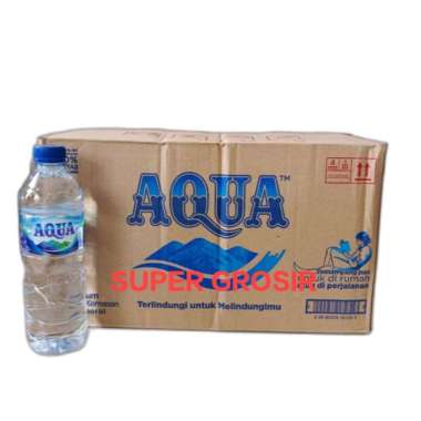 AQUA 600 ML 600ML KARTON DUS / AIR MINUM AQUA 600ML KARTONAN DUSAN