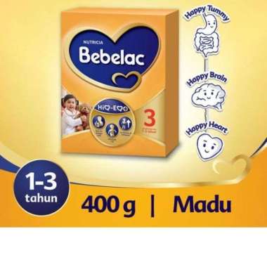 Promo Harga Bebelac 3 Susu Pertumbuhan Vanila 400 gr - Blibli
