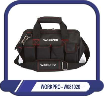 Tas Perkakas Tas Alat Tool Bag WORKPRO 12" 100 % ORIGINAL Multicolor