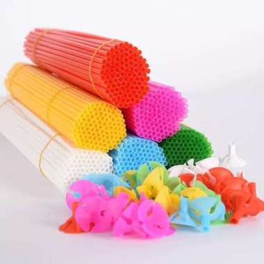 stik balon panjang 40 cm stick balon tangkai balon tongkat balon