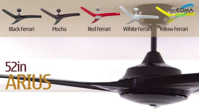kipas dekoratif edma ARIUS 52inch kipas premium harga murah