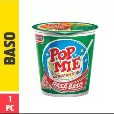 Promo Harga Indomie Pop Mie Instan Baso 75 gr - Blibli