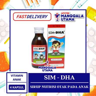 SIM DHA SIRUP VITAMIN ANAK 100 ML