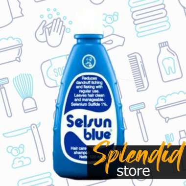 Selsun Blue Shampoo 120 ml | Selsun Biru Penghilang Ketombe 50