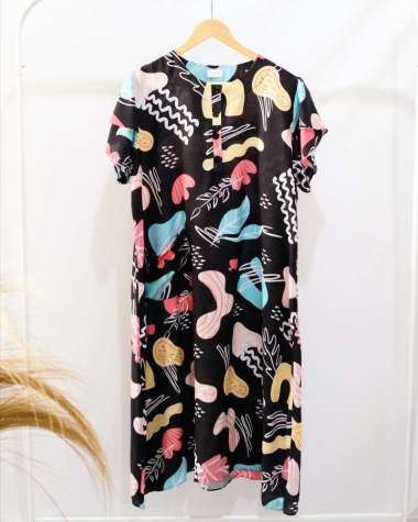 CAVIARWEAR DASTER KEKINIAN/DASTER VIRAL/DASTER BUMIL/DASTER BUSUI/DASTER REMAJA grafis hitam