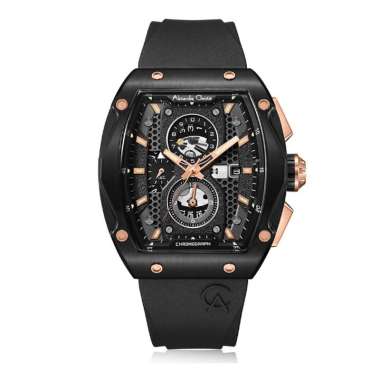 ALEXANDRE CHRISTIE AC 6608 BLACK ROSEGOLD MCRBRBA