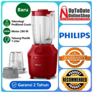 BLENDER 1L PHILIPS HR2042/10 13 SUPER PROBLEND CRUSH TECHNOLOGY LOW WATT