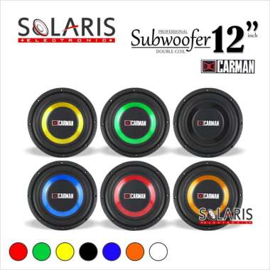 SUBWOOFER 12 Inch 350 Watt CARMAN CM-1278 Hijau