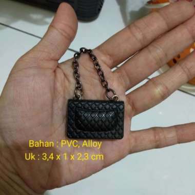 Miniatur Tas Boneka Barbie Miniatur Flap Bag
