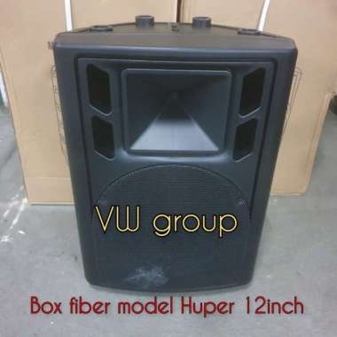 Box Speaker Fiber Plastik 12 Inch Model Huper Import/Box Kosong 12Inch