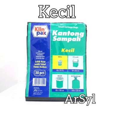 Klinpak Plastik Sampah - Kecil 40x50cm 30pcs