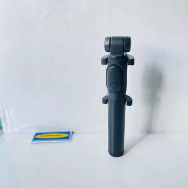 TONGKAT TONGSIS SELFIE STICK STIK TRIPOD HITAM KUAT DENGAN WIRELESS REMOTE SHUTTER BISA BERDIRI DI M