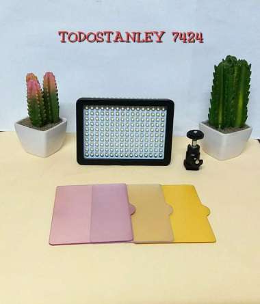 CANON, NIKON, SONY HD-160 LED Video Lighting-lampu studio foto 160 LED