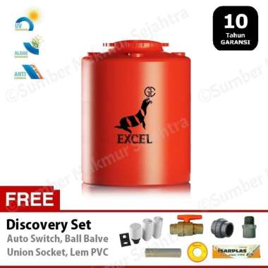 Tangki Air / Tandon / Toren Excel 550 Liter AL 550 ORange