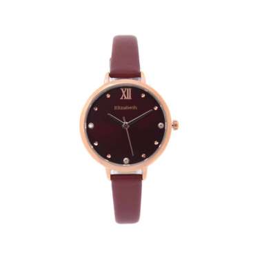 Jam Tangan Wanita Elizabeth – Qadira Red