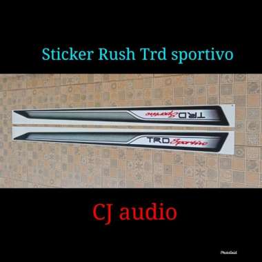 sticker striping Mobil Toyota rush TRD sportivo Multicolor