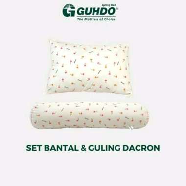 Set Bantal Guling Dacron GUHDO TANPA BUBBLE
