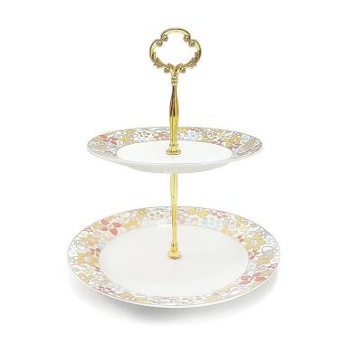 Vicenza Piring Kue Susun P24LP Motif Poppy MULTICOLOR