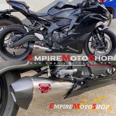 Knalpot R9 Zeta ZX 25 R ZX25R Fullsystem Underbelly Multicolor
