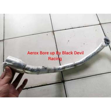 leher header aerox bore up By Black Devil Multicolor