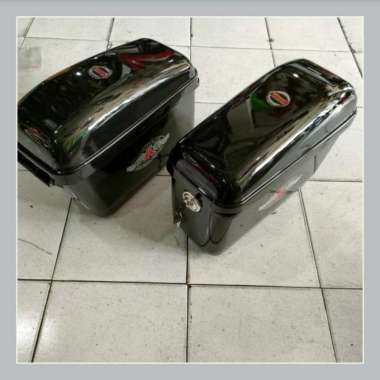box samping motor universal Kmi side box kmi Hitam
