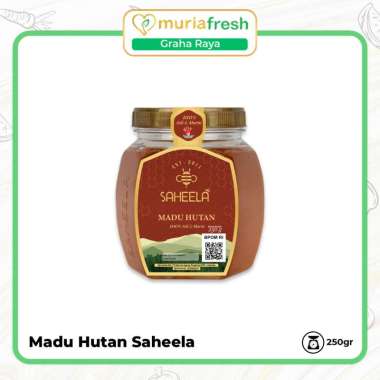 Madu Hutan Murni Saheela 250gr - Madu Murni Tanpa Campuran 100% madu asli lebah liar hutan