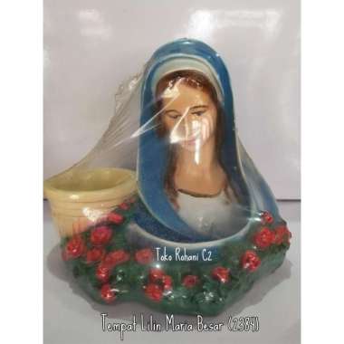 Tempat Lilin Maria Besar (2384) - Tempat Lilin Rohani