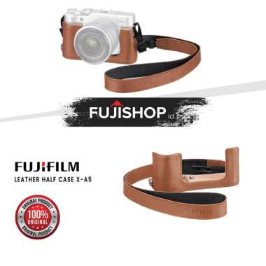 Fujifilm Leather Case XA5 X-A5 Fuji BLC-XA5 Original Brown