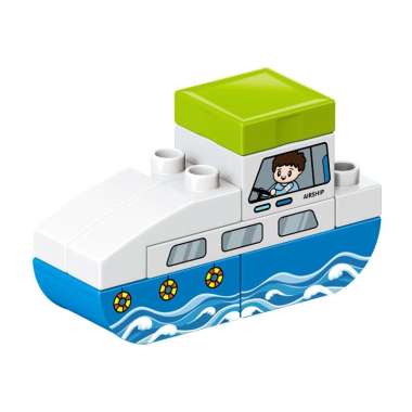Okiedog Brix Yacht 8pcs - Mainan Bongkar Pasang Anak