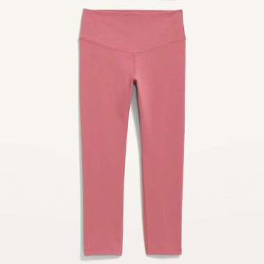 Old Navy H.Waist Cropped Legging ODC012|Celana Yoga Legging Lari Cewe M Dusty Red