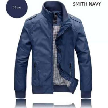 HEYLOOK JAKET PARKA PRIA WATERPROOF PREMIUM / JAKET BOOMBER / JAKET BIG SIZE / SMITH NAVY L